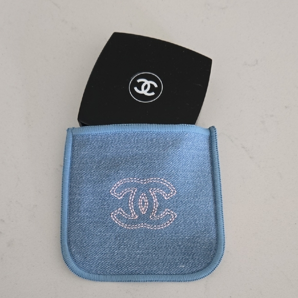 CHANEL Other - New CHANEL DENIM From New Mkup Collection Blue Denim Limited Edition ☆Pouch Only